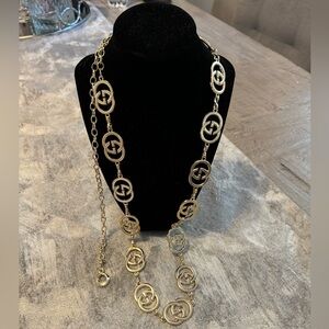 Gold chain belt adjustable size so gorgeous